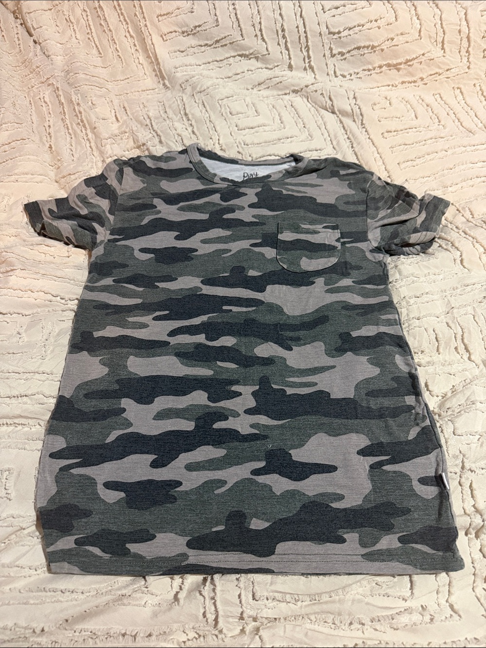 Little sleepies camo shirt play line